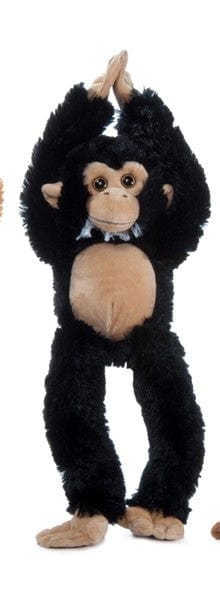 Faire: The Petting Zoo Plushies Chimp Hanging Plush Monkies 20" (50cm)