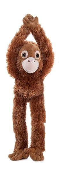 Faire: The Petting Zoo Plushies Orangatan Hanging Plush Monkies 20" (50cm)