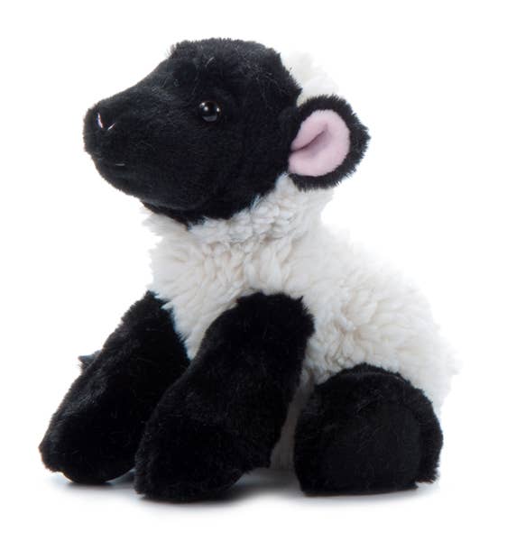 Faire: The Petting Zoo Stuffed Animals Plush Black Faced Baby Sheep Lamb Recycled Plastic