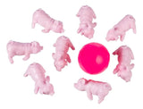 Faire: Toysmith jax game pink pigs Pink Pig Jax Game - New Twist On Traditional Jax