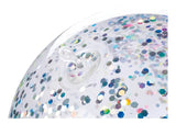 Faire: Toysmith Punch Ball Balloon Glittery Glittery Jumbo 22" Punch Balloon, (Red, Blue, Silver)