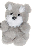 Faire-TRI-ACTION TOYS Stuffed Animals Schnauzer Super Soft Plush Little Teddy for Little Hands Puppy Dogs