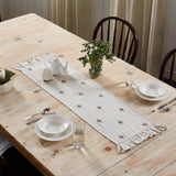 FAIRE - VHC Brands Table Runners Embroidered Country Bee Table Runners & Placemats