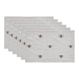 FAIRE - VHC Brands Table Runners Embroidered Country Bee Table Runners & Placemats