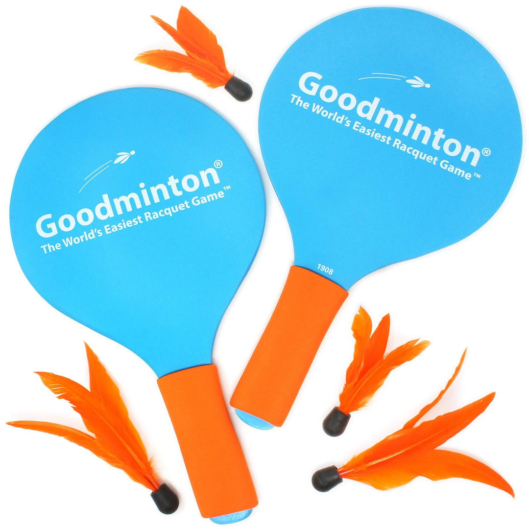 FAIRE: VIAHART Toy Co. Game Goodminton | The World's Easiest Racket Game Like Badminton only better!