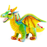 Giant Plush 29 Inch Stuffed Dragon Denvar Realistic