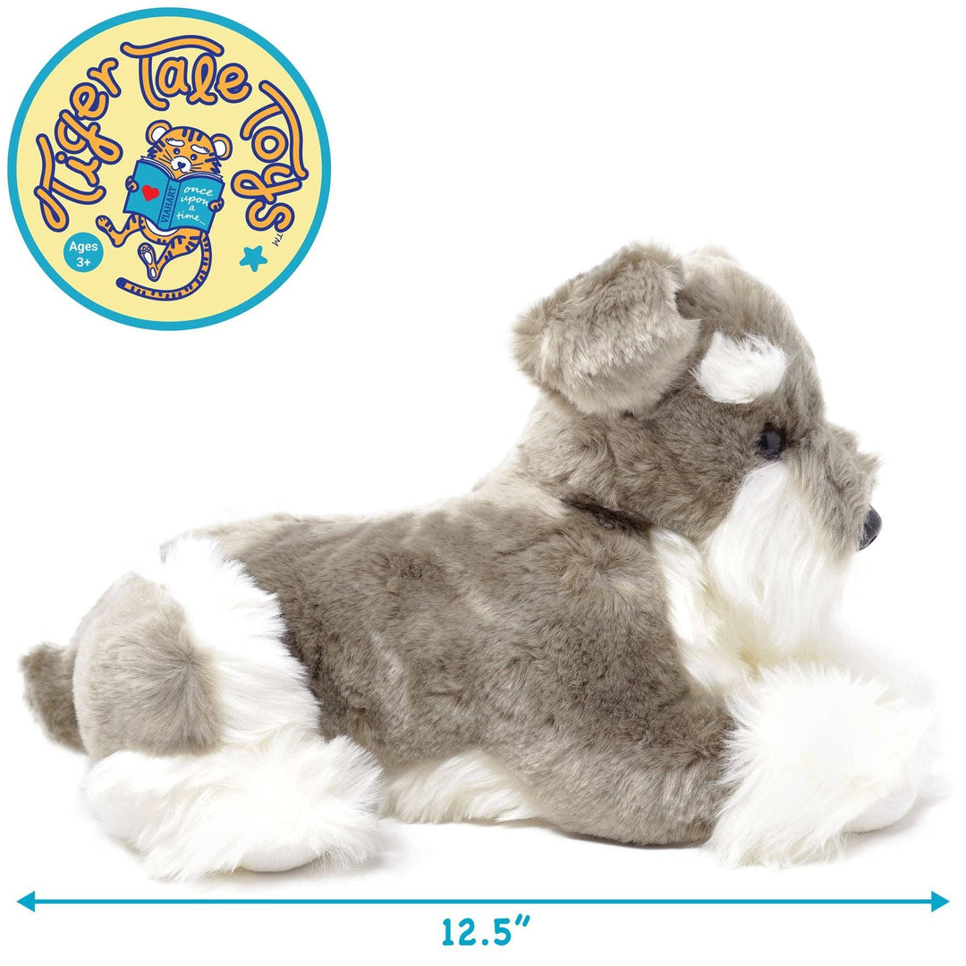 FAIRE: VIAHART Toy Co. Plush Animals Siegfried The Schnauzer | 7 Inch Stuffed Animal Plush - Dog Plush Toy for Kids