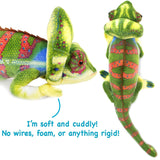 FAIRE: VIAHART Toy Co. Stuffed Animals Big Plush Chameleon | 46 Inch Stuffed Animal Plush