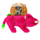 FAIRE - VIP Tuffy Dog Toys Dog Toys Warthog Pink Mighty Safari Plush Pig Durable Dog Toys *