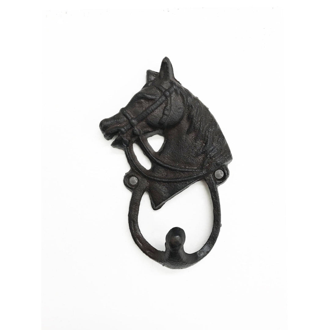 FAIRE - Wilco Home Coat & Hat Racks Cast Iron Horse Wall Hook