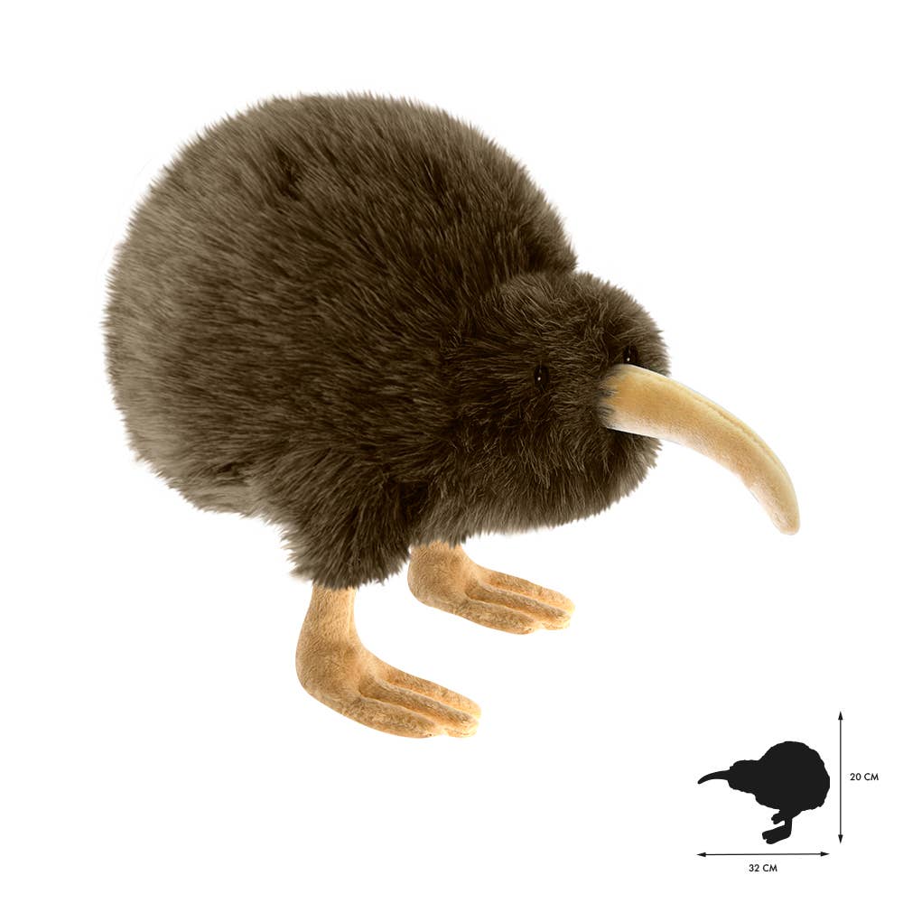 Faire-Wild Planet stuffed bird Plush Realistic Kiwi by Wild Planet