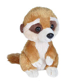 FAIRE - Wild Republic Plush Animals Hug'Ems-Mini Meerkat Realistic Stuffed Animal