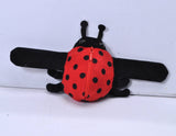 FAIRE - Wild Republic Plush Huggy Lady Bug Ladybug and Monarch Butterfly Wrist Huggers-Keepers Plush Wristband