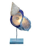 Capiz Corfu Shell Lamp