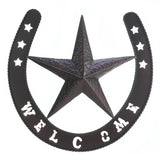 FAIRE - Zings & Thingz Decorative Plaques Western Star Metal Wall Decor