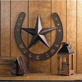 FAIRE - Zings & Thingz Decorative Plaques Western Star Metal Wall Decor