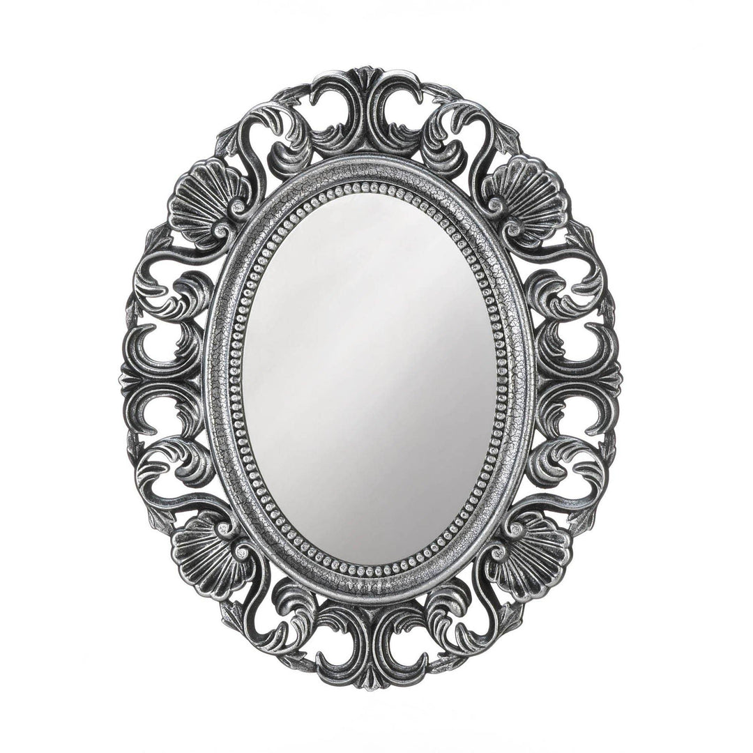 FAIRE - Zings & Thingz Mirrors Silver Scallop Wall Mirror