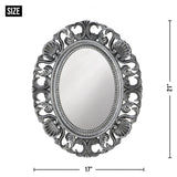 FAIRE - Zings & Thingz Mirrors Silver Scallop Wall Mirror