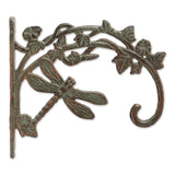 Faire-Zingz & Thingz Plant Cages & Supports Dragonfly Cast Iron Wall Hook or Planter Bracket