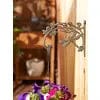 Faire-Zingz & Thingz Plant Cages & Supports Dragonfly Cast Iron Wall Hook or Planter Bracket