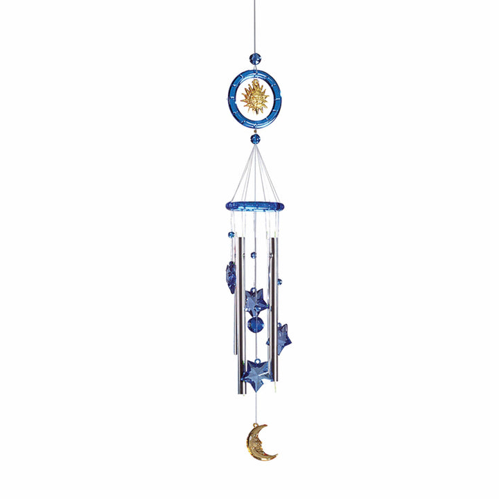 Faire-Zingz & Thingz Wind Chimes Celestial Sun and Moon Wind Chimes