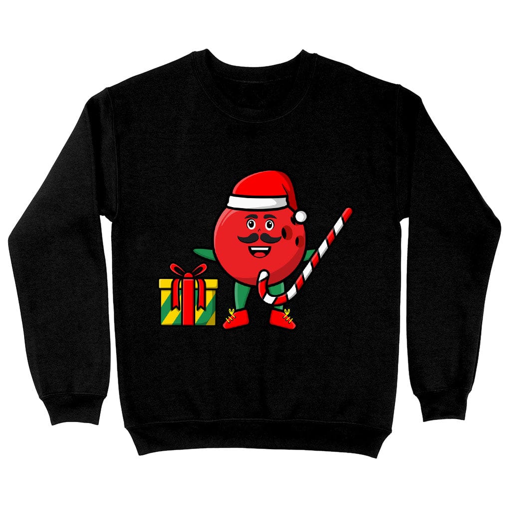 Cartoon Christmas Sweatshirt - Cute Crewneck Sweatshirt - Themed Sweatshirt
