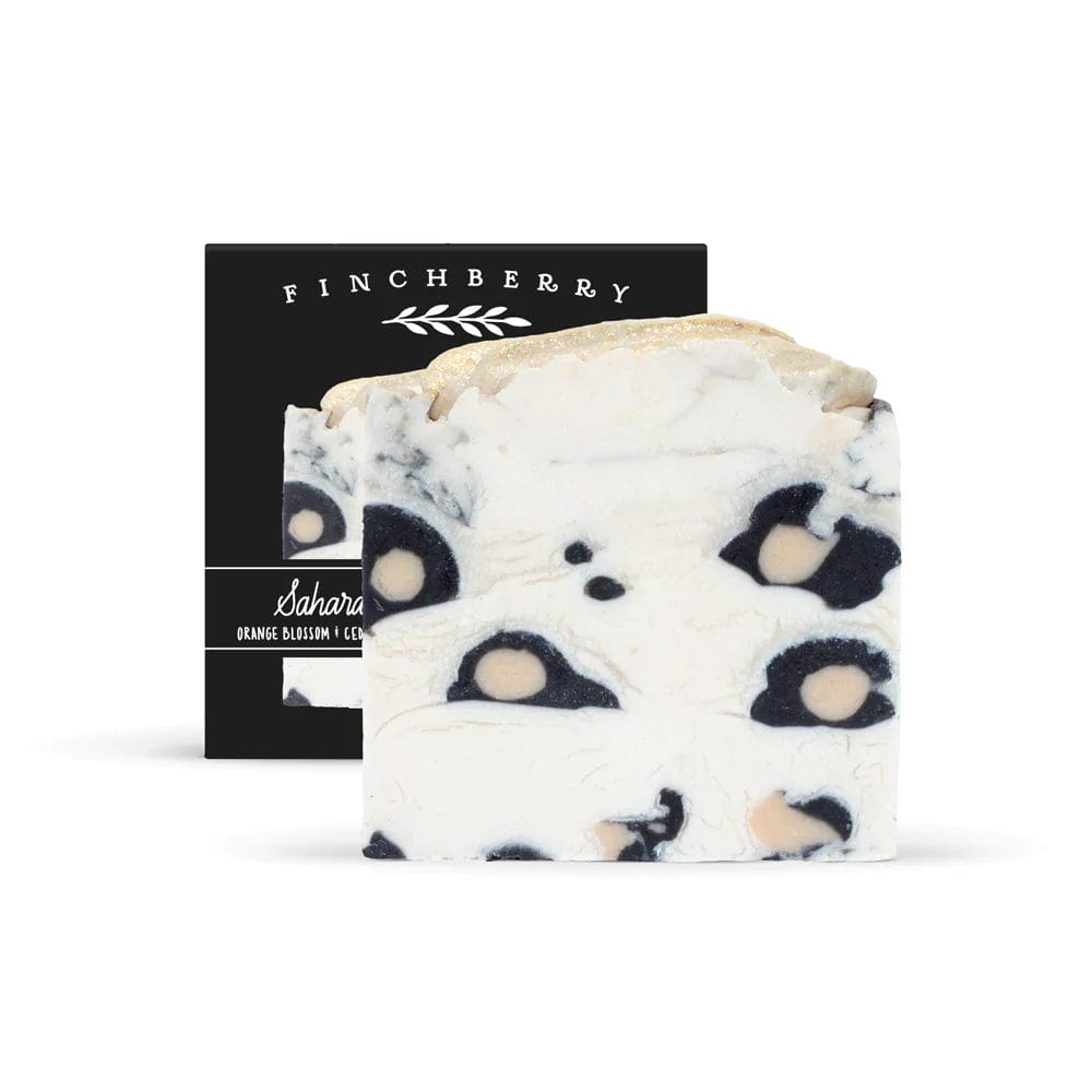 FinchBerry Bar Soap Sahara Leopard Print Luxury Bar Soap by Finchberry Made in the USA