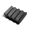 FinchBerry Bath Black Modern Cement Soap Dish - Mixed