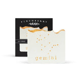 FinchBerry Bath & Body Gemini Finchberry Natural Zodiac Soap Bars-White and Gold Elegant Perfect for Gifting!