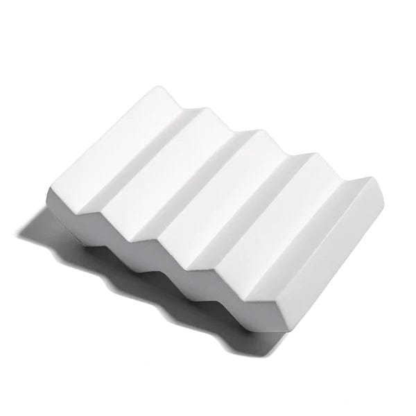 FinchBerry Bath white Modern Cement Soap Dish - Mixed