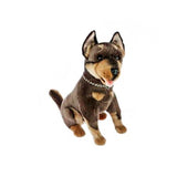 FurTastic Friends by Bocchetta Plush Toys Realistic Stuffed Red and Tan Australian Kelpie Size 28cm/11"