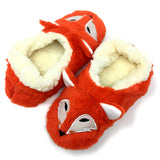 Foxy | Women's Funny Fluffy Animal House Cute Slippers