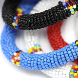 GCDS-Jedando Handicrafts Bracelets Lt Blue MAASAI BEAD Bracelets Handmade in Kenya