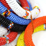 GCDS-Jedando Handicrafts Bracelets Orange MAASAI BEAD Bracelets Handmade in Kenya