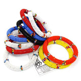 GCDS-Jedando Handicrafts Bracelets Yellow MAASAI BEAD Bracelets Handmade in Kenya