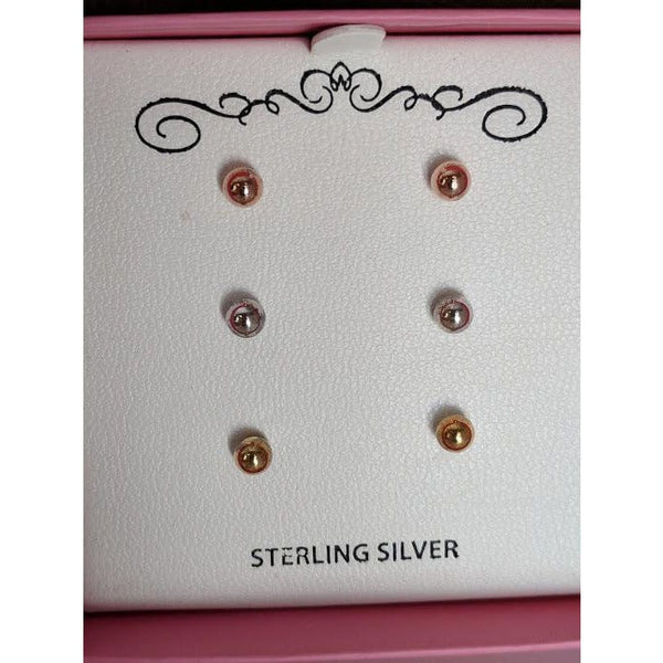 Giani Bernini Cubic Zirconia Sundae Stud Earrings In Sterling Silver,  Created For Macy'S for Women