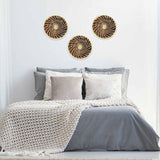 Gitzell Home Woven Sisal Basket, Wheat Stalk Spirals In Natural