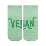 Vegan Pride Green Women's Ankle Socks *