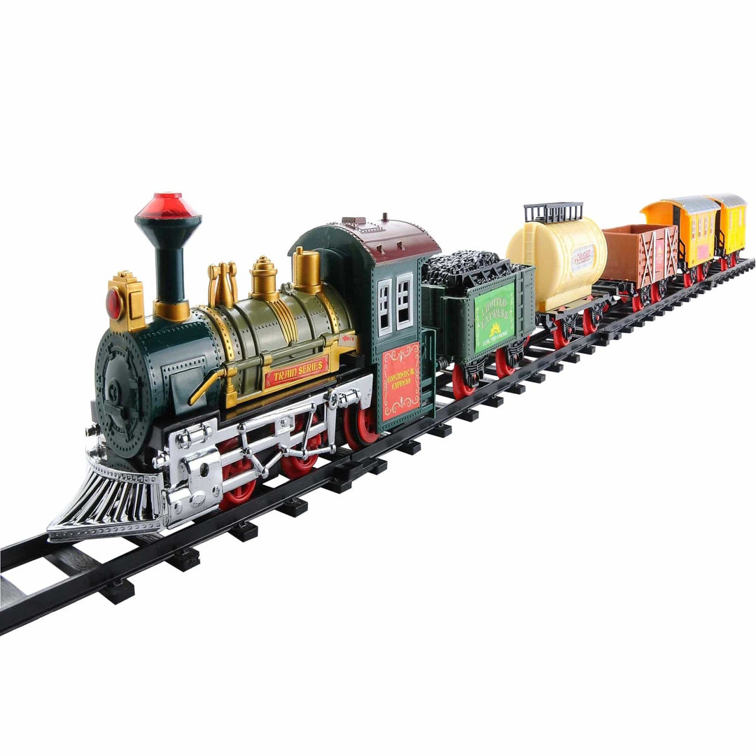 GORDON COMPANIES INC CHRISTMAS Northlight Ready to Play Animated Continental Express (18 Pieces) Battery Powered Model Train Set