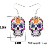 Halloween Acrylic Earrings-- Boo! - The Pink Pigs, A Compassionate Boutique