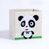 Kid's Animal Storage Cubes Large with Lids Heavyweight Foldable - The Pink Pigs, Animal Lover's Boutique