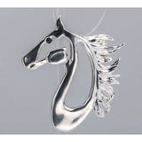 Horse Necklace & Earrings, Solid Sterling Silver, STUNNING!