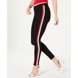 Hue Apparel XL / Black Hue Racer Stripe Denim Leggings-White,Black or Navy with Stripe!