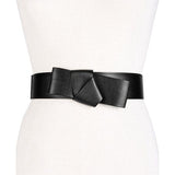 Inc International Concepts Belts INC International Concepts Knotted Belt (Black, S/M) - Vegan