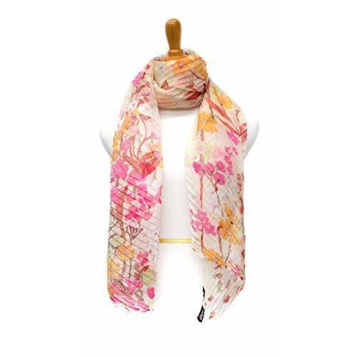 INC International Concepts I.N.C. Garden Growth Pleated Scarf - The Pink Pigs, A Compassionate Boutique