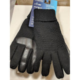 Isotoner Knit Ladies Gloves-OS Black or Grey