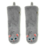 Ivy Stone-Ooh Geez! Apparel Plush Kitty Kitty Knee High Socks-Love for Your Feet *