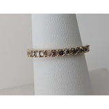 Jewelry Room Fine Jewelry Rings Chocolate Diamond Eternity Ring in 14K Yellow Gold-Stunning!