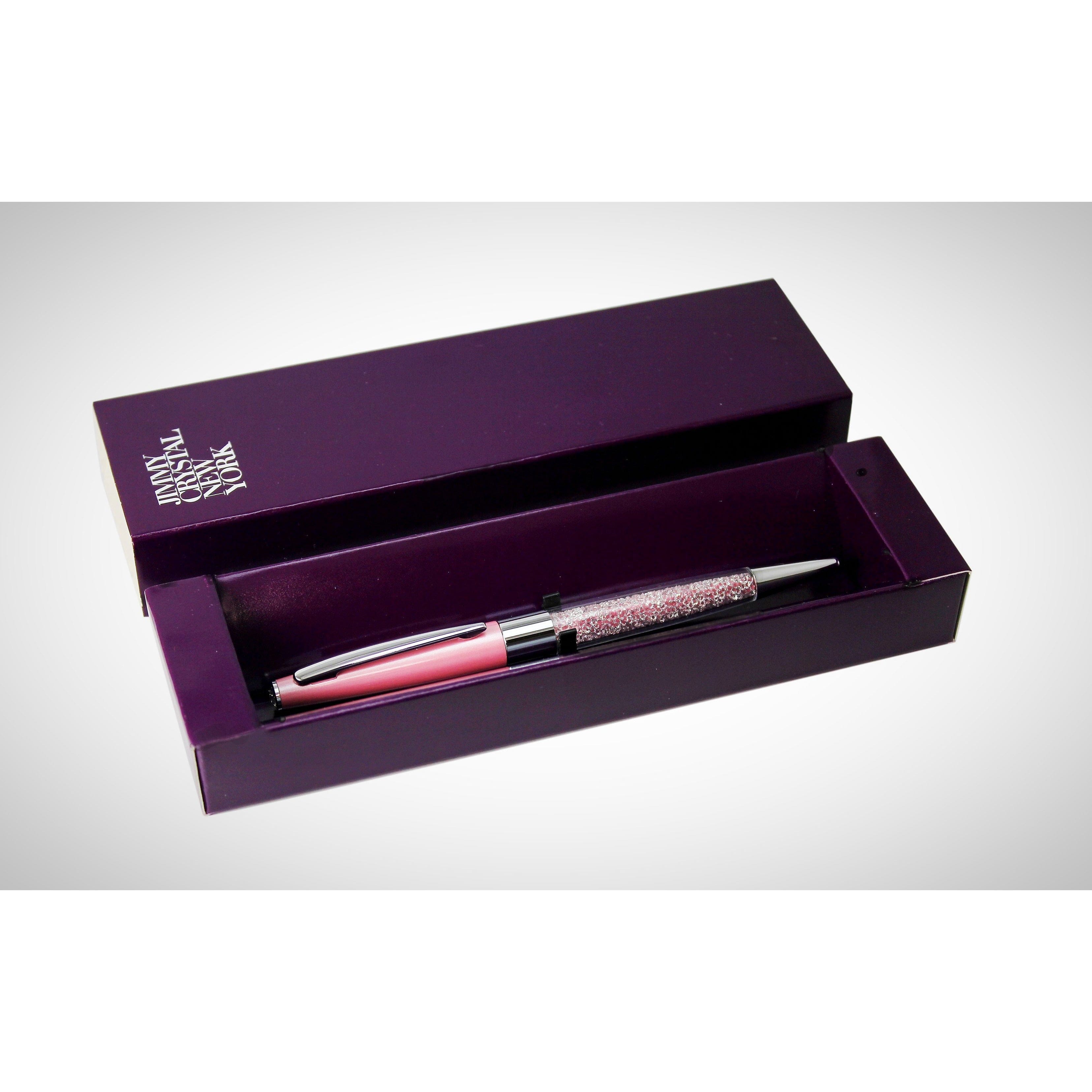 Jimmy Crystal Nastassia Refillable Pen - The Pink Pigs, A Compassionate Boutique