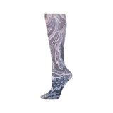 Kellis Gifts Apparel Paisley Plus Size Pretty Compression Socks, Look Cute while helping rescued animals!